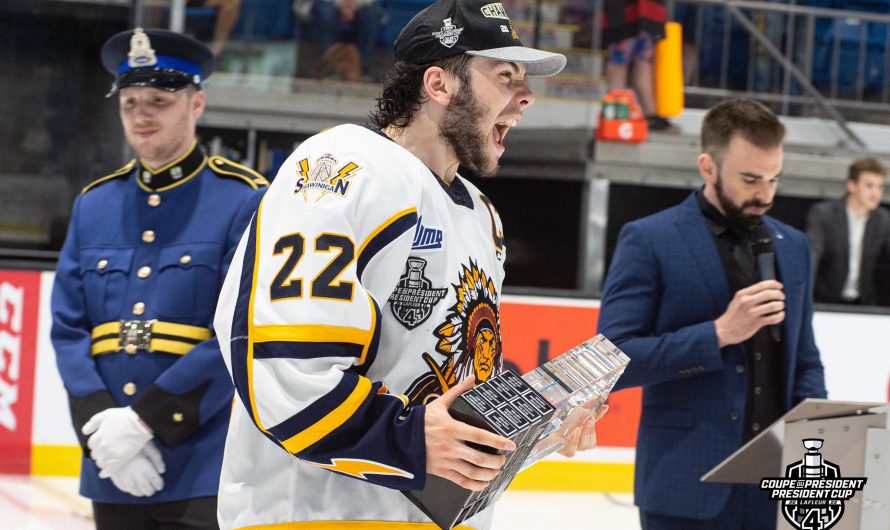 Mavrik Bourque est élu le joueur le plus utile des séries dans la LHJMQ