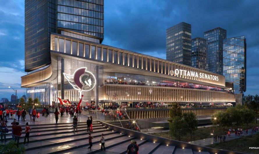 Les Sénateurs d’Ottawa dévoilent les plans d’un potentiel futur amphithéâtre