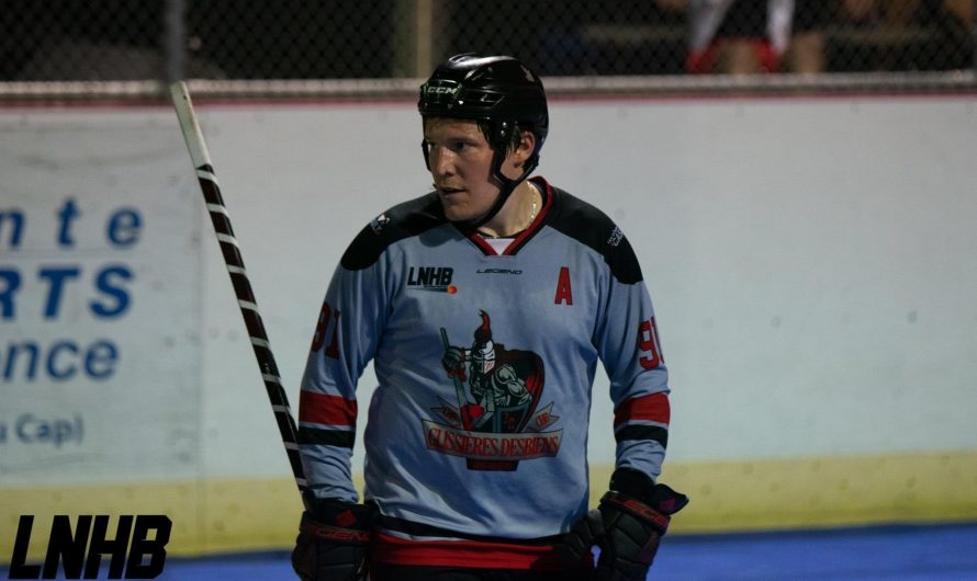 Maxime St-Cyr finit premier buteur et pointeur de la LNHB