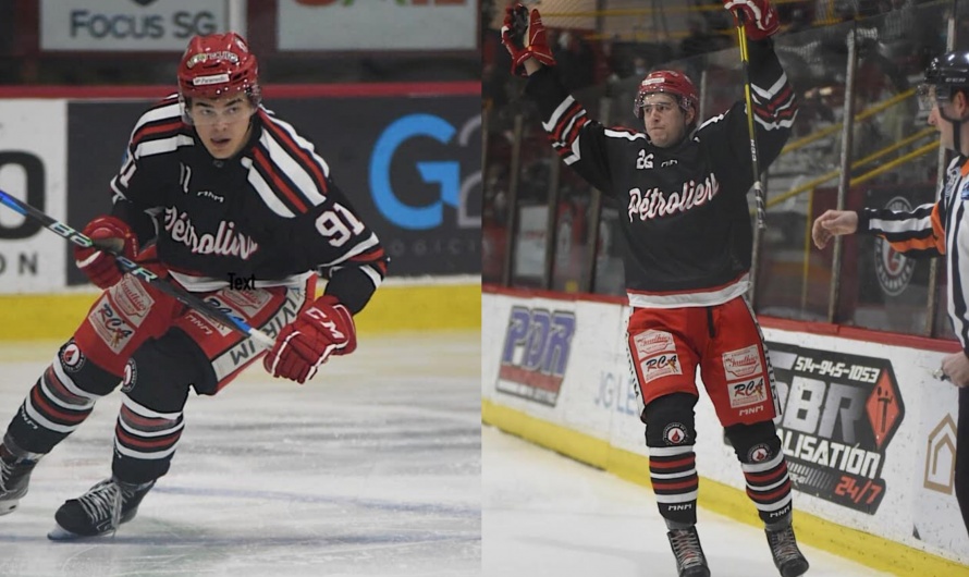 Le duo dynamique des Pétroliers de retour à Laval