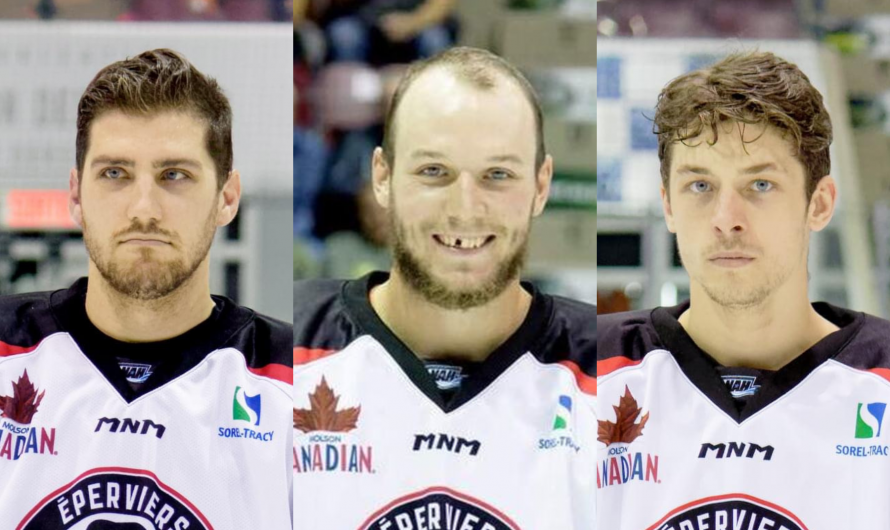 Les Éperviers de Sorel-Tracy signent trois de leurs canons