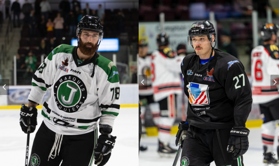 Danick Gauthier et Gabriel Verpaelst de retour avec les Marquis