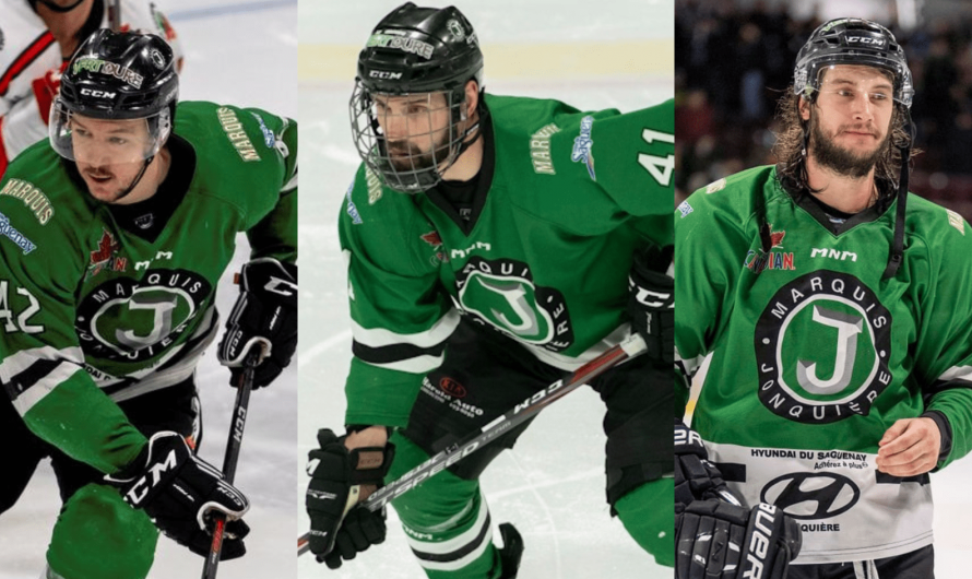 Des signatures et des invités surprises au camp pour les Marquis de Jonquière