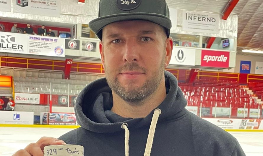 Keven Cloutier devient le meilleur buteur de tous les temps dans la LNAH