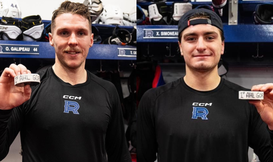 Premier but dans la LAH pour Olivier Galipeau et William Trudeau