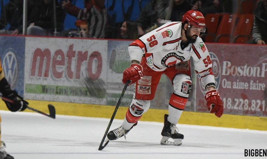 Patrick Bordeleau fait un retour au jeu