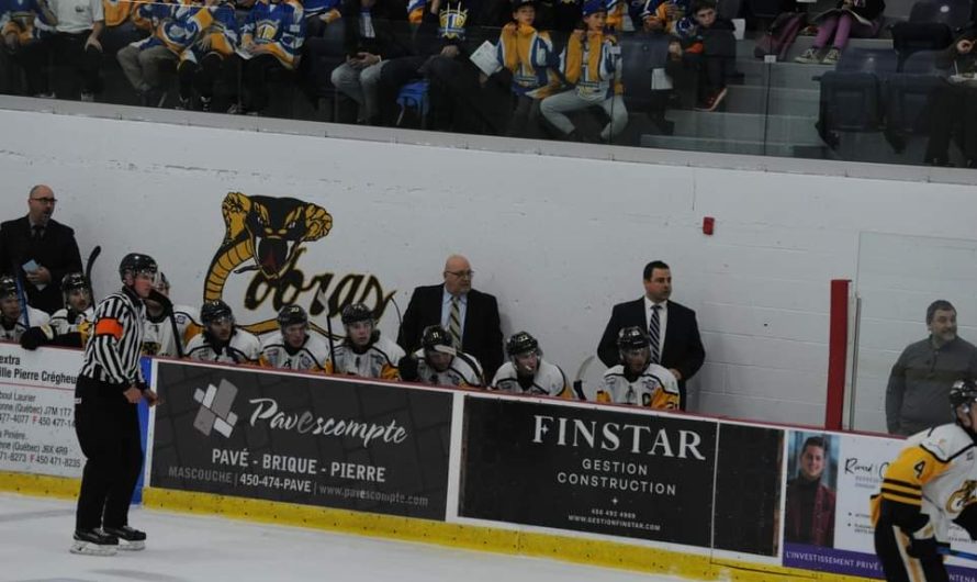 Les Cobras de Terrebonne sont premiers au Canada dans la Ligue de hockey junior canadienne