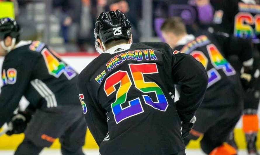 Un joueur des Flyers refuse de porter un chandail LGBTQ+