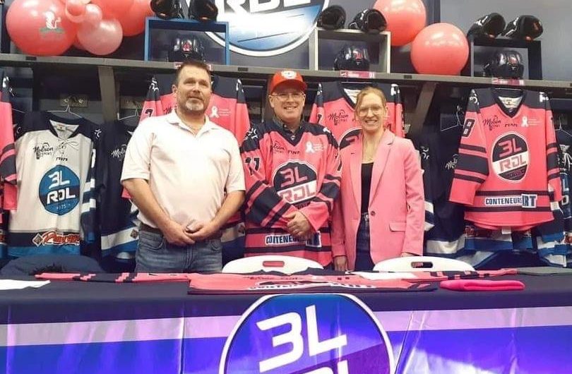 Les 3L de Rivière-du-Loup en rose pour la bonne cause