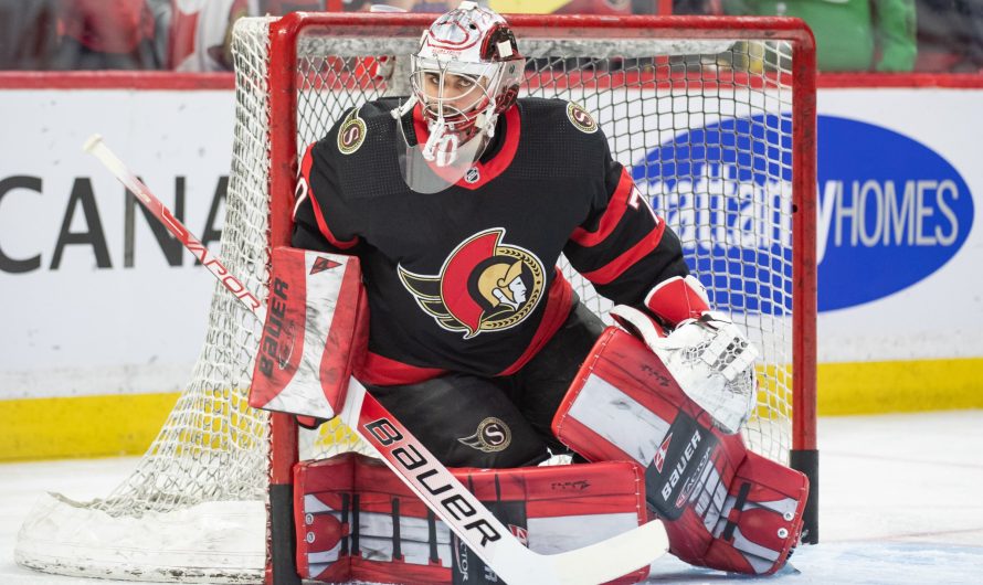 Kevin Mandolese récolte la victoire à son premier départ dans la LNH