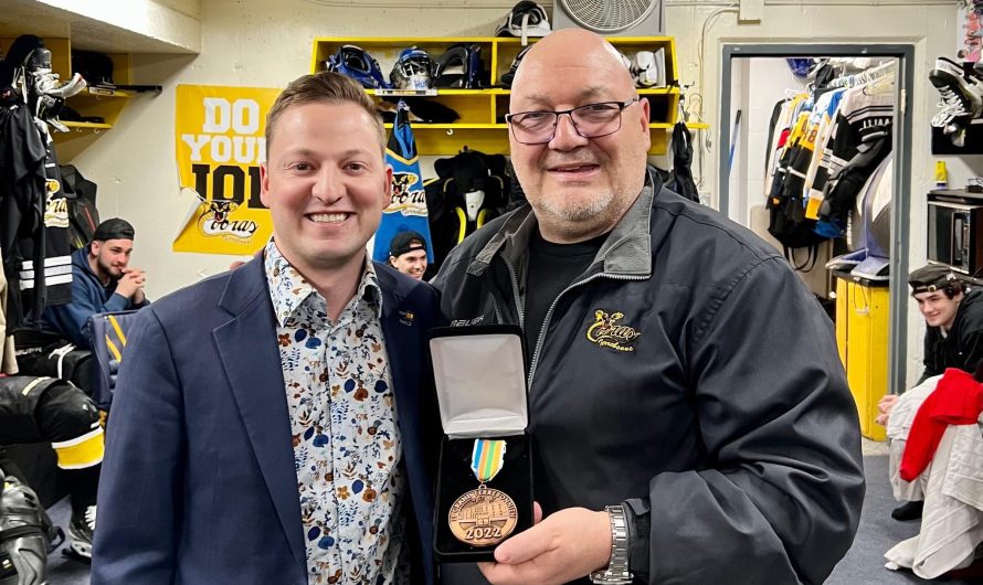 Robert Dubuc honoré par la ville de Terrebonne