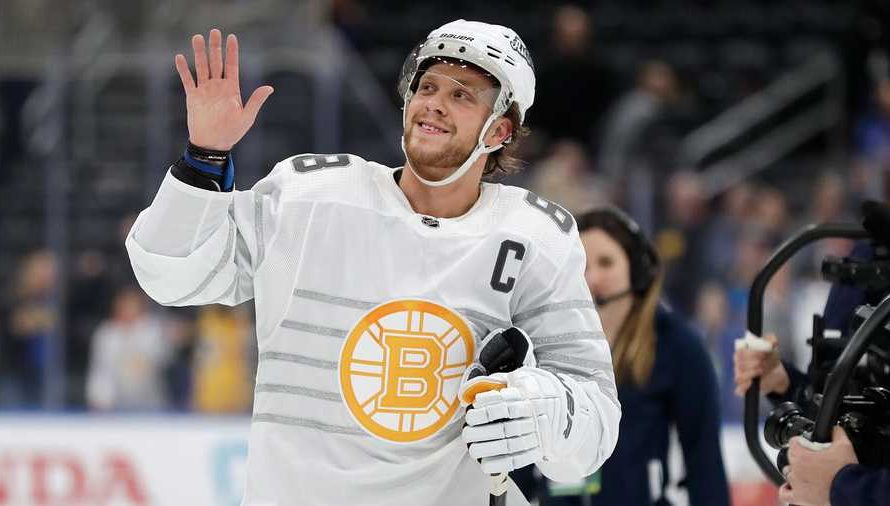 David Pastrnak à Boston pour y rester