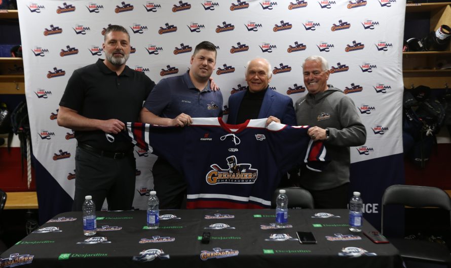 Les Grenadiers de Châteauguay ont un nouvel entraîneur-chef