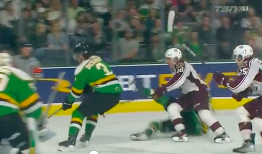 Owen Beck suspendu pour le reste de la finale dans la OHL