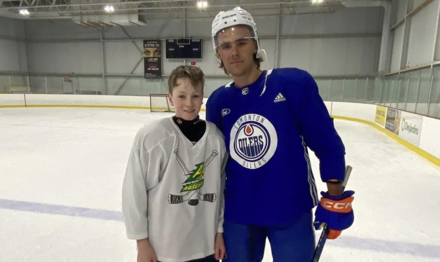 Raphaël Lavoie fait des heureux lors d&rsquo;une visite à St-Constant