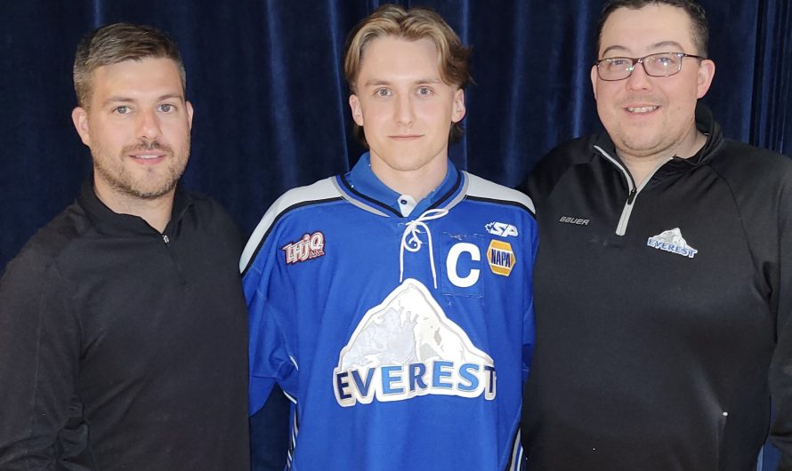 L&rsquo;Everest de la Côte-du-Sud a nommé son capitaine