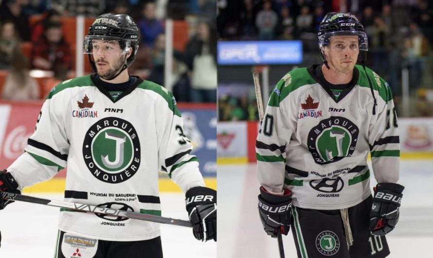 Les Marquis de Jonquière annoncent le retour de deux joueurs locaux