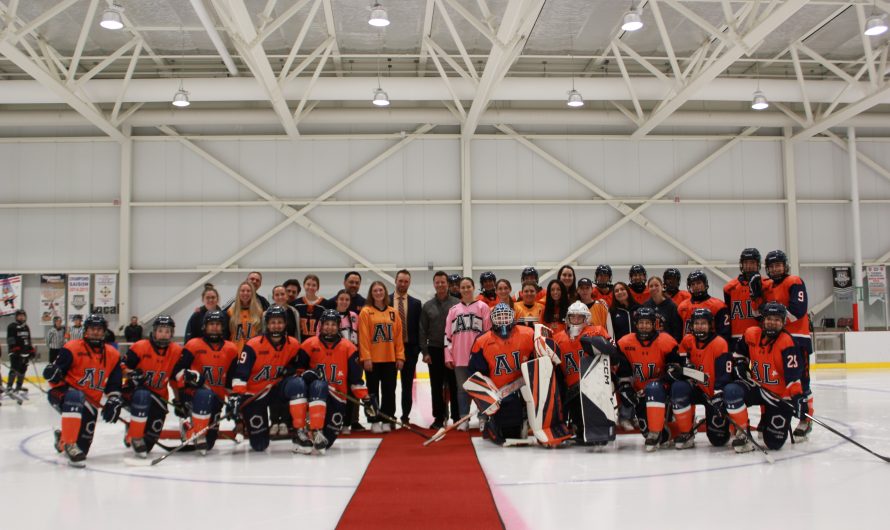 Le Cégep André-Laurendeau fête les 10 ans de son équipe féminine de hockey