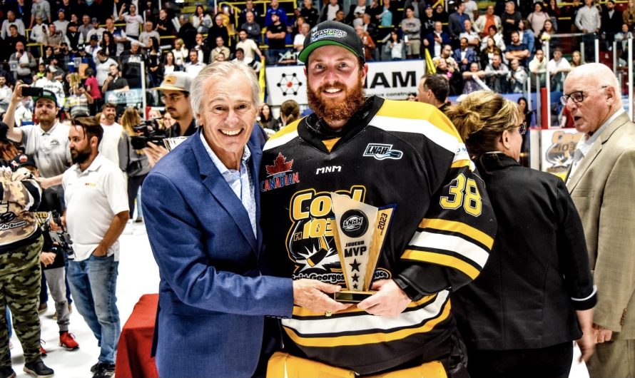 Le joueur par excellence des dernières séries dans la LNAH est de retour à St-Georges