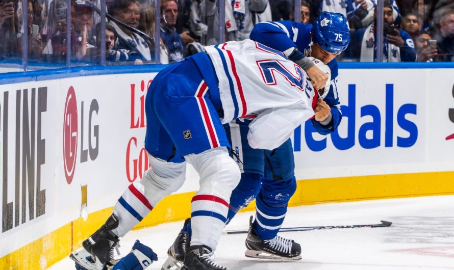 Ryan Reaves lance une pointe à Arber Xhekaj