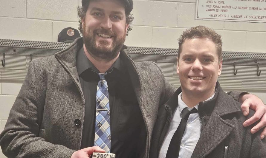 Guillaume St-Denis a célébré sa 200e victoire