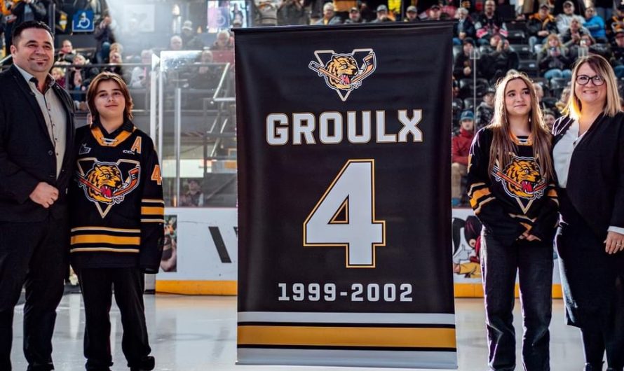Danny Groulx est un immortel des Tigres à tout jamais