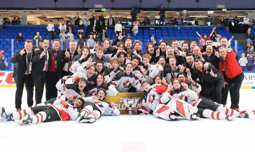 Le Canada remporte l&rsquo;or au Championnat mondial des moins de 18 ans