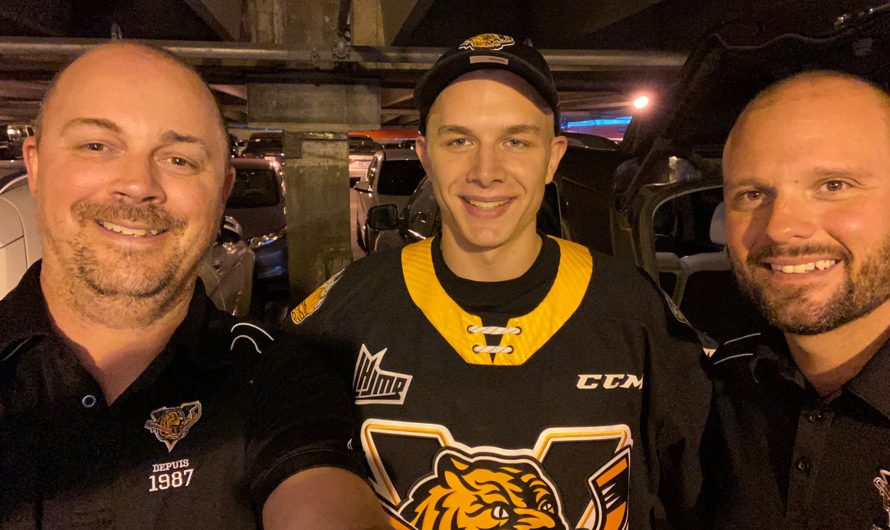 Les Tigres de Victoriaville ont transigé deux fois