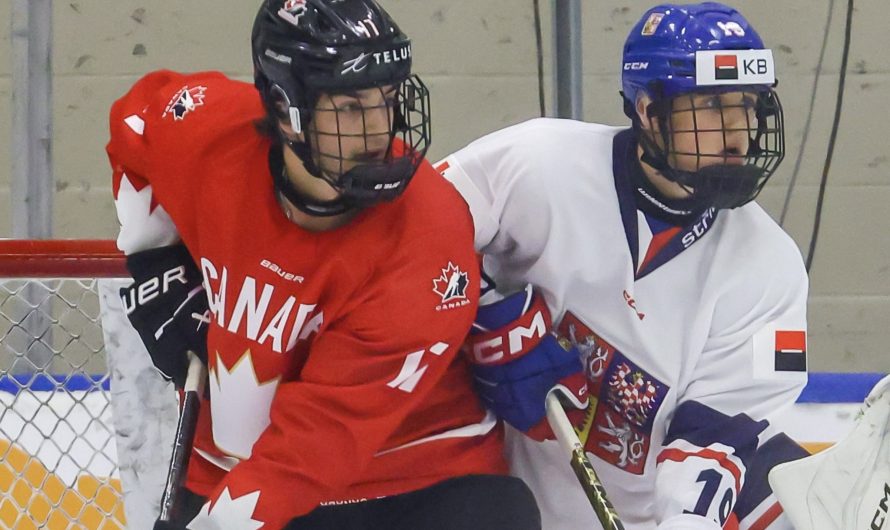 Le Canada gagne son billet pour la finale à la Coupe Hlinka-Gretzky