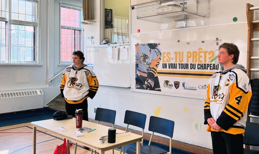 Les Cobras de Terrebonne lancent la 10e édition des conférences sur la persévérance scolaire