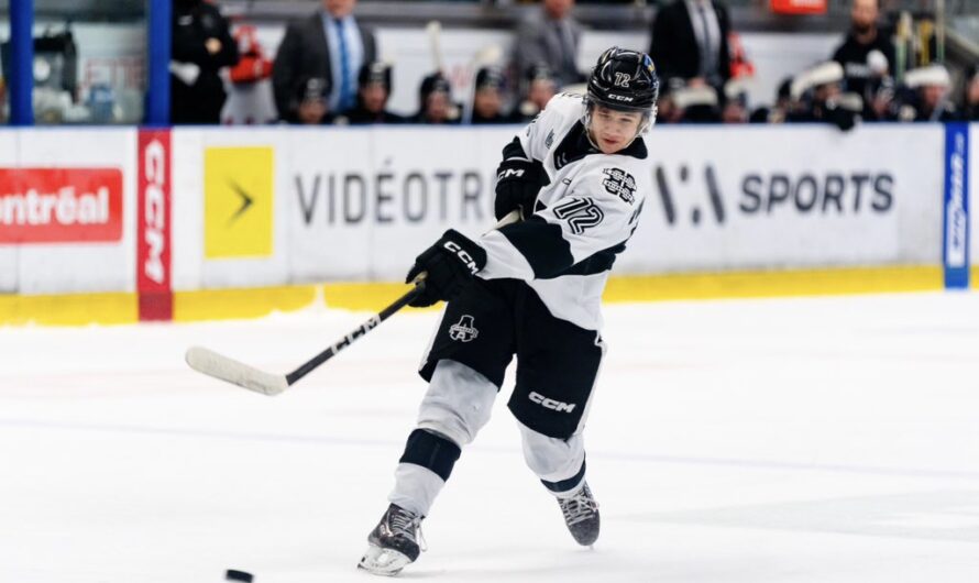 Xavier Villeneuve est le joueur de la dernière semaine dans la LHJMQ