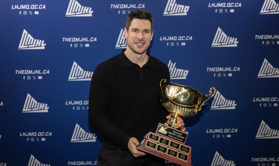 Sidney Crosby aura un trophée à son nom dans la LHJMQ