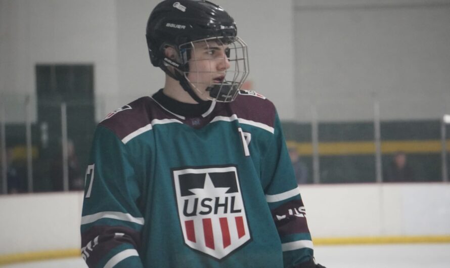 Gabriel Lopez Courcy s&rsquo;est illustré au USHL Combine 2025