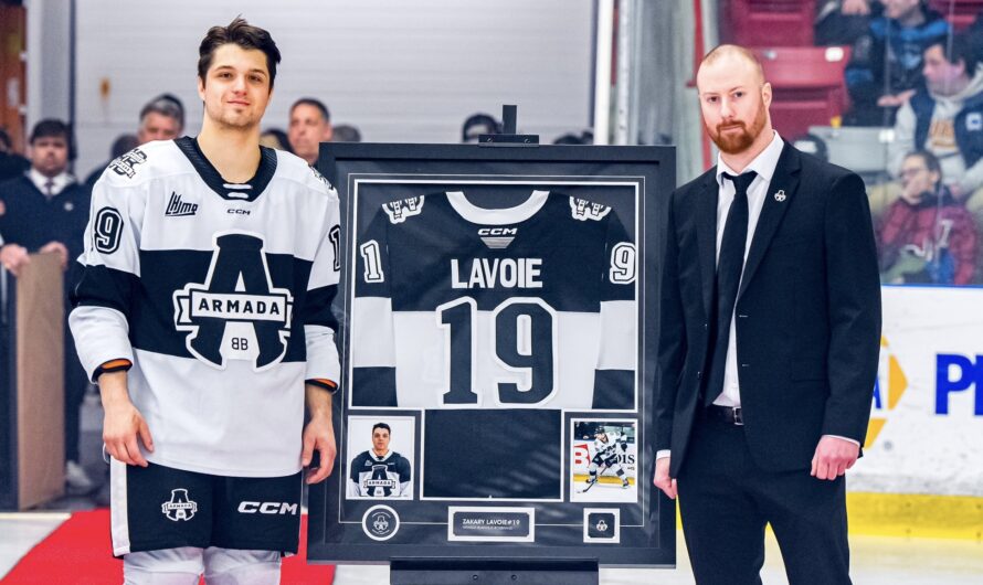 Zakary Lavoie poursuivra sa carrière universitaire avec l’Université Acadia