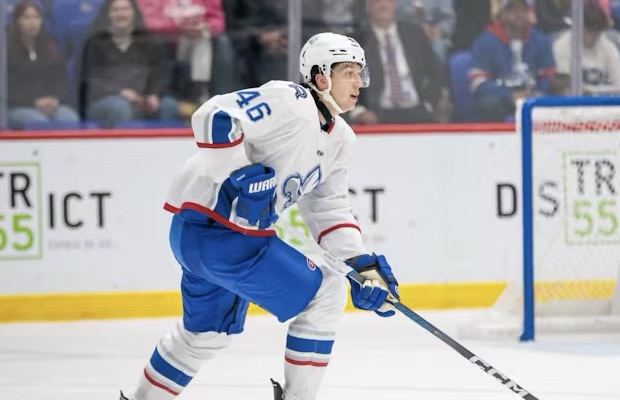 Vincent Sévigny s’entend avec les Royals de Reading pour 2025-2026