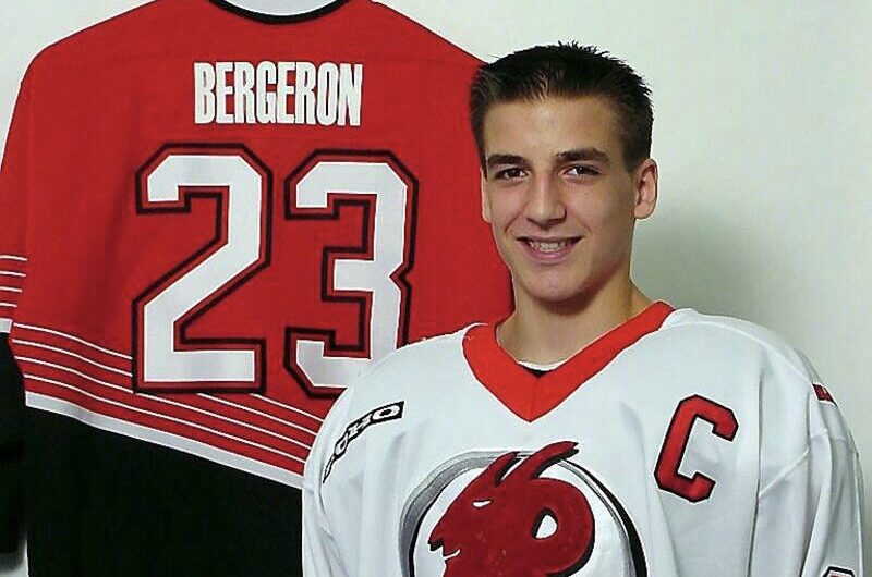 Le Blizzard du Séminaire Saint-François va retirer le chandail de Patrice Bergeron