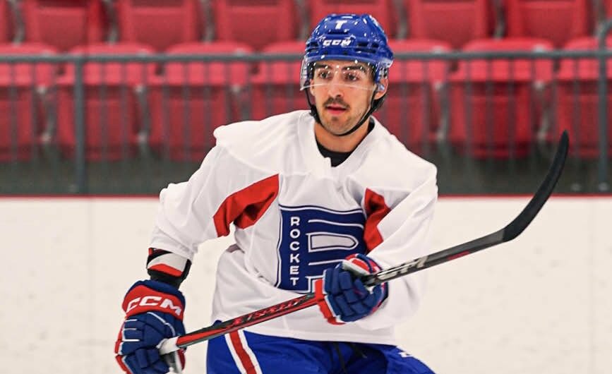 Le Rocket de Laval offre un essai à Jacob Dion