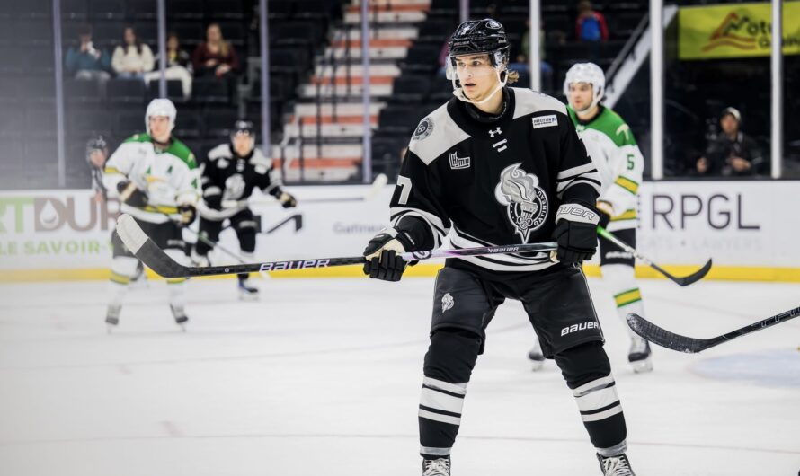 Départ de l’attaquant Charles Desmet des Olympiques de Gatineau