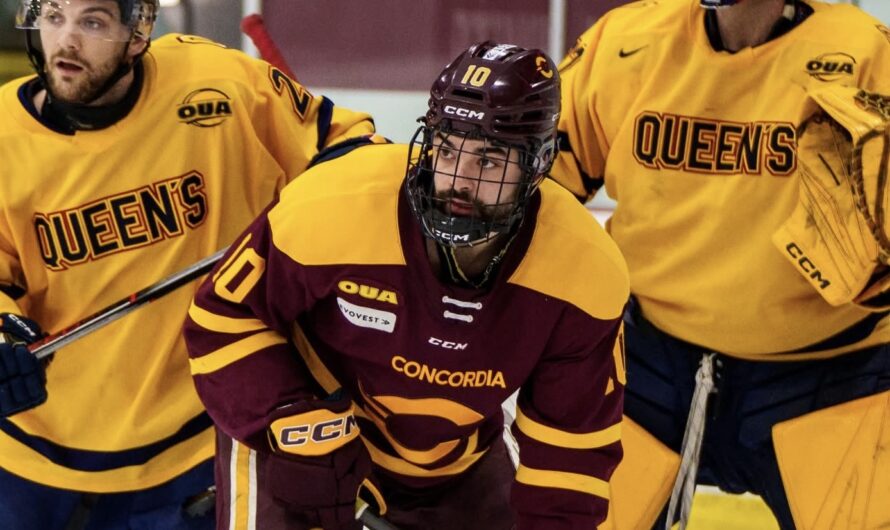 Édouard Charron signe avec les Lions de Trois-Rivières