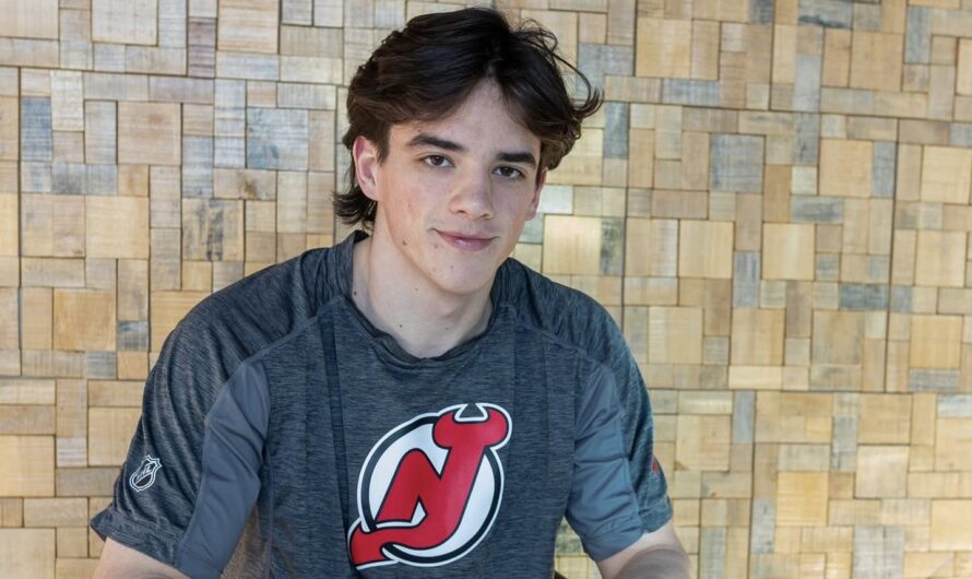 Matyas Melovsky s’entend avec les Devils