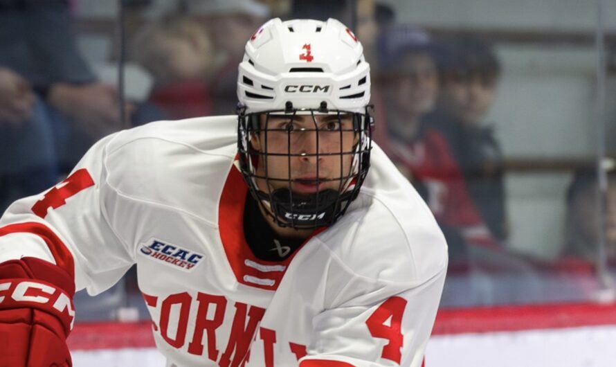 Xavier Veilleux nommé sur l’équipe d’étoiles des recrues de l’ECAC