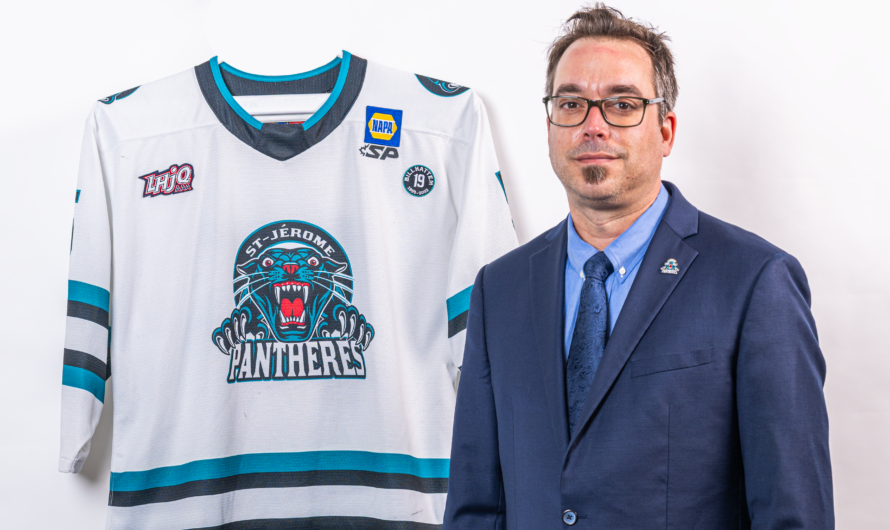 Jean-Philippe Paré prolonge son mandat avec les Panthères de Saint-Jérôme