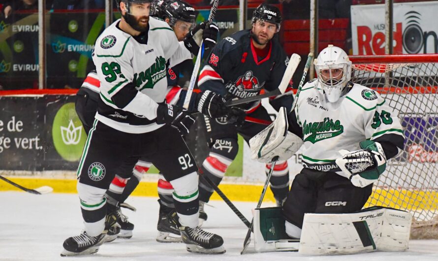 Laval s&rsquo;impose lors du troisième match de la série