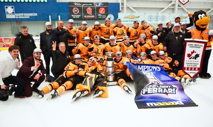 Les Chevaliers de Lévis remportent la Coupe Jimmy-Ferrari pour une deuxième année consécutive