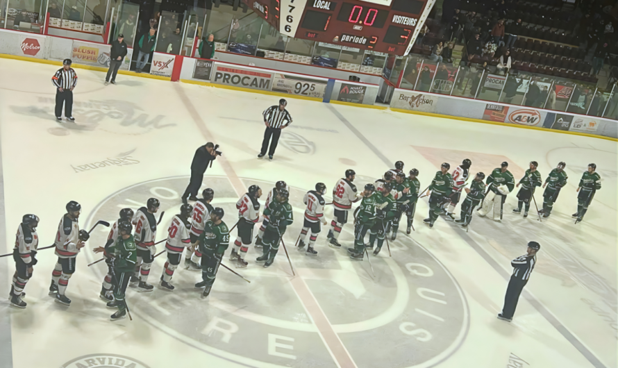 Les Marquis baissent pavillon lors du sixième match